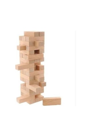 Jenga Büyük Boy Ahşap Denge Oyunu 108 Parça
