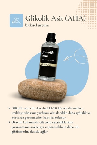 Glikolik Asit Aha 100 Ml - Leke Karşıtı, Cilt Tonu Dengeleyici Aha Serum