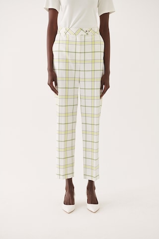 Perspective Adries Regular Fit Ekru Misket Limonu Renk Pantolon Ekru