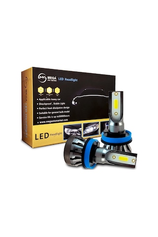 Slim Led Xenon Şimşek Etkili Mini H1/H3/H4/H7/H8/H9/H11/90... 442568330