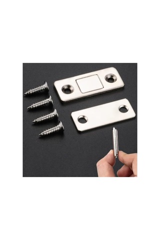 8 Adet Mıknatıslı Dolap Kapak Tutucu 155 x 230 MM (Büyük Boy)