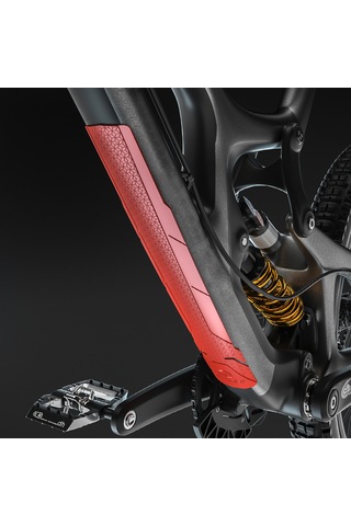 Yuntech01 Dağ Bisikleti Ve Yol Bisikleti İçin Pvc Çerçeve Koruyucu Film - Sarı Yılan Desenli