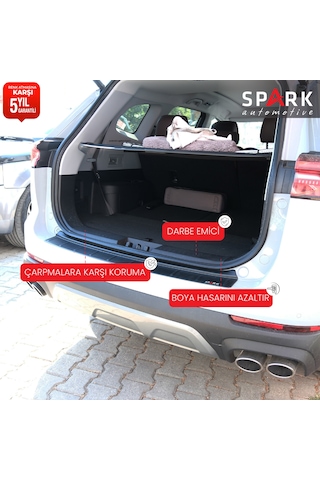 Chery Tiggo 8 Pro 2023- Yılı Ve Sonrası Uyumlu Arka Tampon Eşiği Mat