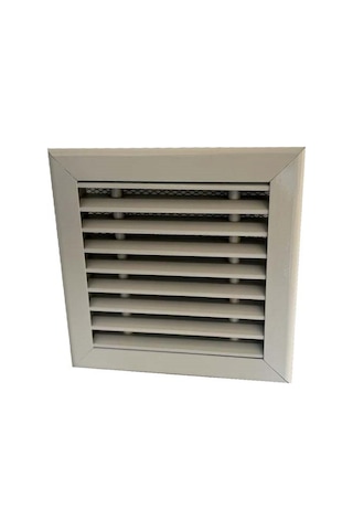 Miss Worble Lineer Şömine Menfezi Beyaz 15 X 15 Cm