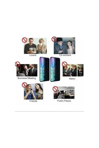 Apple Uyumlu iPhone 14 Pro Max Mat Hayalet Ekran Gizli Privacy Tam Kaplayan Kırılmaz Cam Seramik Ekran Koruyucu