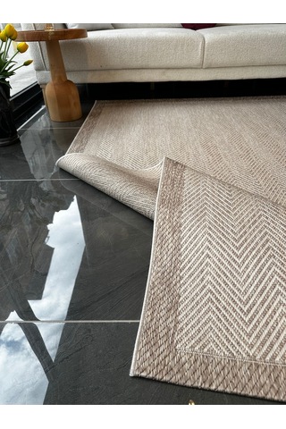Sisal Halı Salon, Oturma, Yatak Odası Halısı 160x230 Desen Kodu 79271-070 Bej