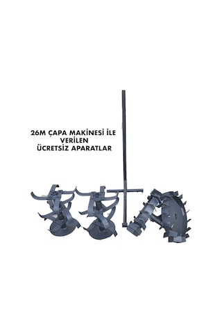 Kaan CP26M Dizel Çapa Makinesi