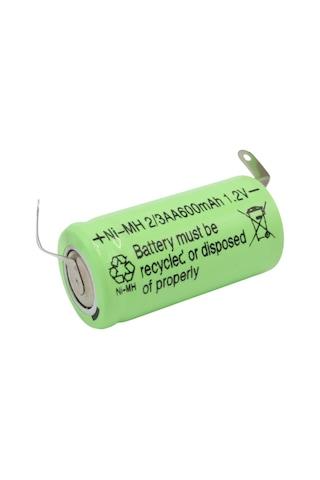 Powermaster 1.2 Volt 600 Mah Ni-mh 2-3aa Şarjlı Puntalı Lityum Pil Pm-17934