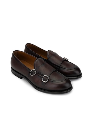 Franceschetti Erkek Hakiki Deri Kahverengi Loafer Ayakkabı 981 2366003 Erk Ayk Sk24-25 T.moro Kahverengi