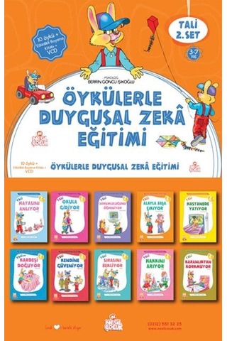 Okul Öncesi Tali Öykülerle Davranış Seti 1.Set.2.Set ve 3. Set