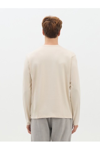 Karaca Erkek Regular Fıt Tişört-bej 11.24w.06.024 Bej