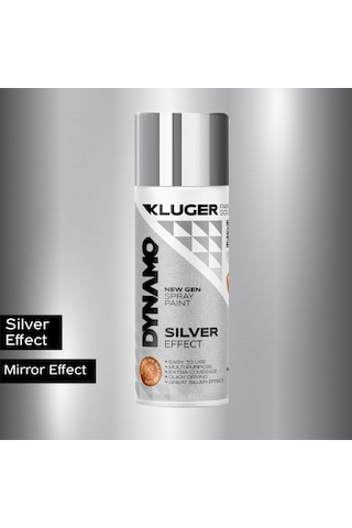 Kluger Sprey Boya Gümüş Krom Efekt 401