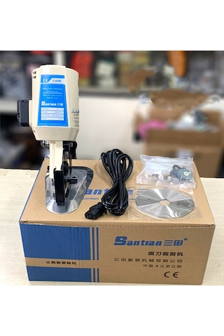 Santian Rs 100 250 W Yuvarlak Bıçaklı Astar Kumaş Bez Kesim Motor
