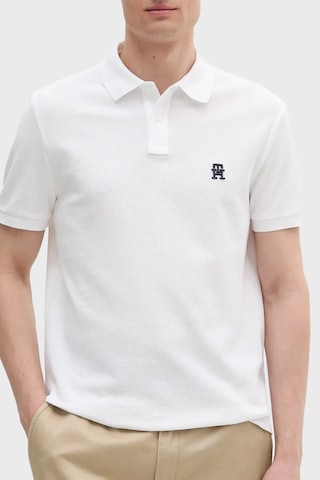 Tommy Hilfiger Erkek Polo Yaka T Shirt Mw0mw33167 Ybr Beyaz Beyaz