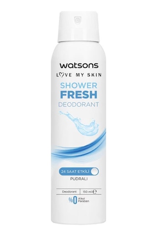 Watsons Shower Fresh 150 Ml X2 Ve Ocean Comfort 150 Ml X2 Deodorant Seti