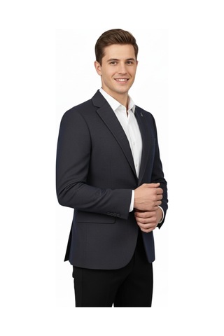 Erkek Tek Spor Ceket Çift Yırtmaçlı Bgl-st04982 Açık Kahverengi