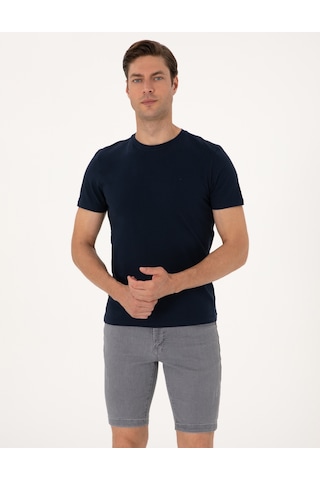 Pierre Cardin Erkek Lacivert Tişört 50312299-vr033