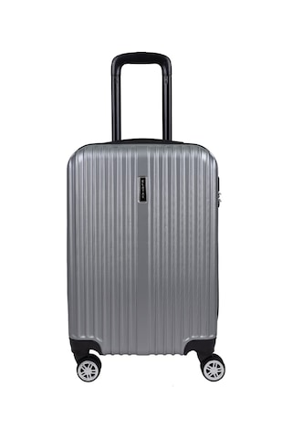 Elatae Kabin Boy Valiz Gri Abs 1020