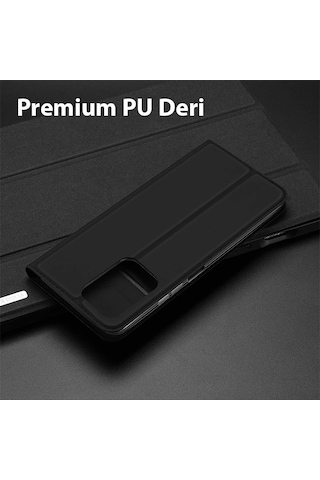 Dux Ducis Xiaomi Poco X5 5g Kılıf Skin Pro Series Flip Cover Kapaklı Kılıf- 5775 Lacivert