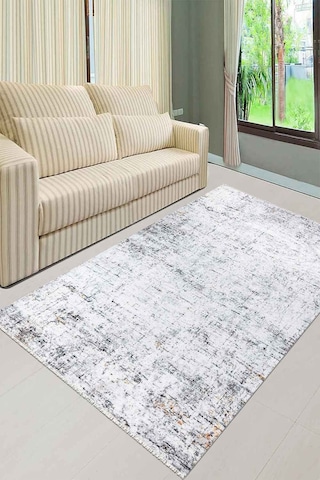Valencıa-1507 Kaymaz Taban Dekoratif Modern Yıkanabilir Kolay Temizlenen Salon Balkon Mutfak Halısı Kilim Yolluk