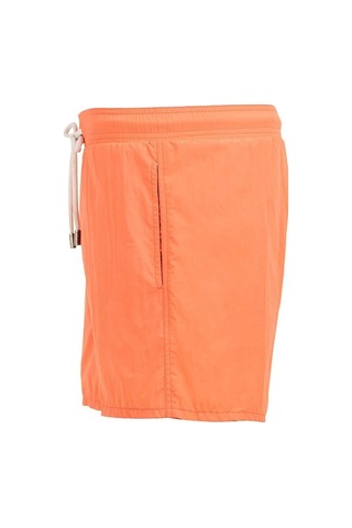 Somon Su İtici Özellikli Naylon Kumaş Düz Renk Basic Erkek Plaj Deniz Şort Mayo - 540-somon 001