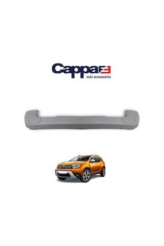 Cappafe Dacia Duster Arka Koruma Difüzör Büyük Md. Mat Gri 2018-