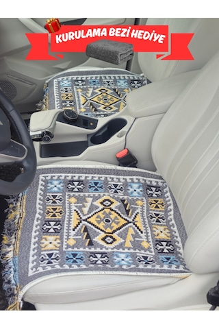 Oto Koltuk Kılıfı Çift Taraflı Yıkanabilir Araba Takımı Kilim Kırçıllı Gri Renk Fiat,renault,ww,vb. Oto Koltuk Kılıfı Çift Taraflı Yıkanabilir Araba Takımı Kilim Kırçıllı Gri Renk Fiat,renault,ww,vb.