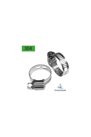 Paslanmaz Hortum Kelepçesi - Karışık Marine Premium Set 15 Parça 8-58 Mm