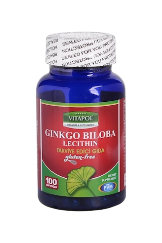 Vitapol Ginkgo Biloba Lecithin 2x100 Softgel
