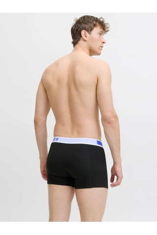 Jack & Jones Jaceaston Solid Erkek 3 Lü Set Siyah Boxer 12281991 Çok Renkli