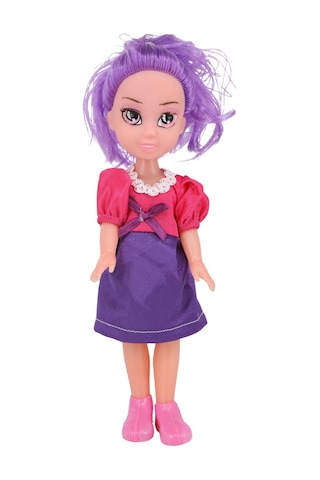 Toyx Mini Eliza Et Bebek – Renkli Saçlı Oyuncak Bebek 3+ Yaş