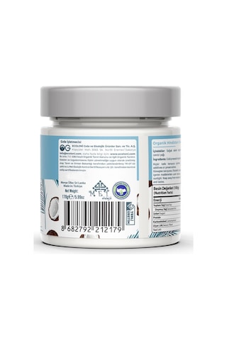 OG natural Organik Hindistan Cevizi Yağı 170 Gr 170 G
