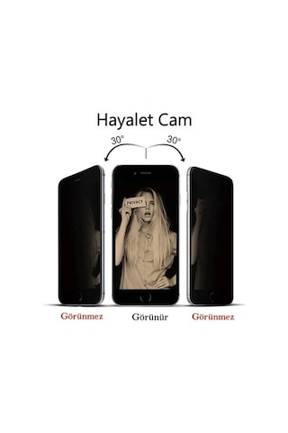 Apple Uyumlu iPhone 16 Pro Max Hayalet Cam Tam Kaplayan Kırılmaz Nano Teknoloj