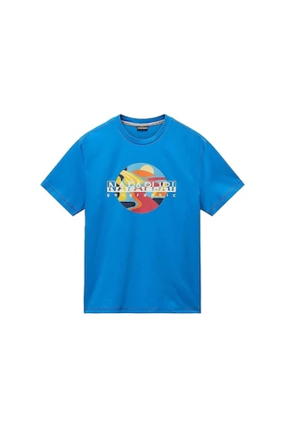 Napapijri S-valdor Ss T-shirt - Np0a4ıe6b2w1-10435 Mavi