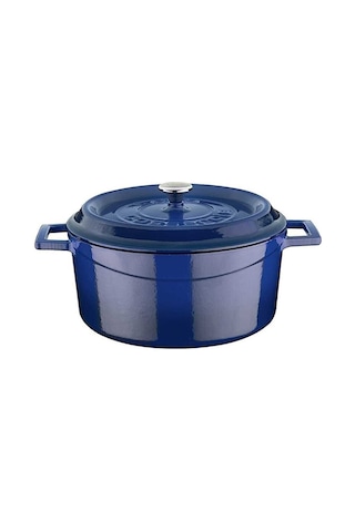 Lava Trendy Yuvarlak 24 CM Demir Döküm Derin Tencere Lava Trendy Yuvarlak 24 CM Demir Döküm Derin Tencere