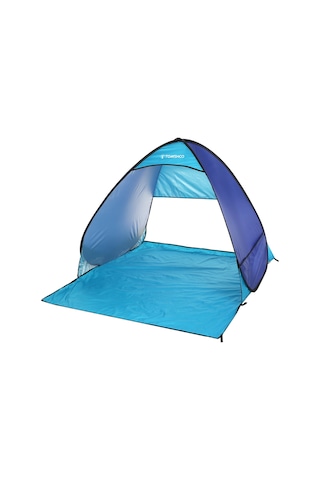 Tomshoo-otomatik Anında Açılır Plaj Çadırı Hafif Açık Y18346bl Mavi