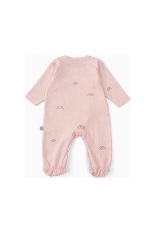 Boumini Bebek Patikli Bebek Tulumu Pembe Gökkuşağı-pembe Pembe