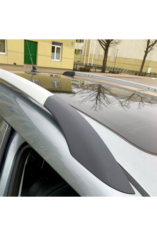 Synodicmonth Skoda Yeti Suv 2009-2018 Sol İçin Ön Tavan Rafı Kapağı Tavan Bagaj Barı Rayı Ucu Kabuk Kapağı