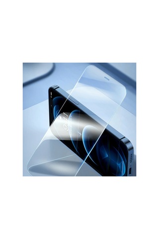 Apple Uyumlu iPhone 15 Plus Corning Serisi Silikon Kılıf + Tempered Ekran Koruyucu Set- 5775 - Karbul1666-889 Şeffaf 2 Şeffaf 2