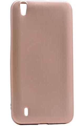 Vestel Venüs 5530 Kılıf Zore Premier Silikon Kapak Gold