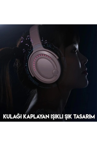 Baseus Gamo D05 Immersive Virtual 3d Işıklı Pc Gaming Oyuncu Kulaklığı- 5775 Belirtilmemiş