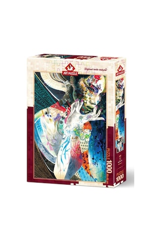 Hintli 1000 Parça Eğitici Tablo Puzzle Yapboz