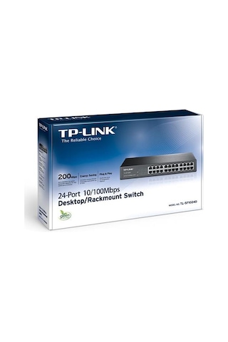TP-Link TL-SF1024D 24 Port 10/100 Metal Switch