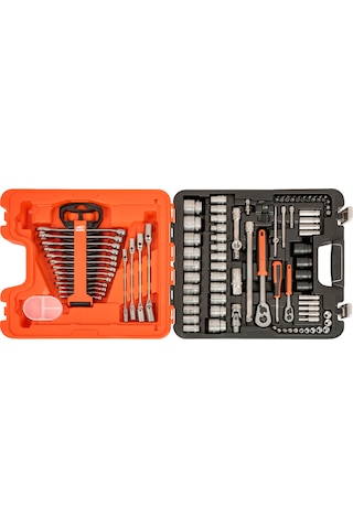 Bahco S87+7 92 Parça Lokma Takımı 1/4 + 1/2 + Kombine Anahtar Tk.