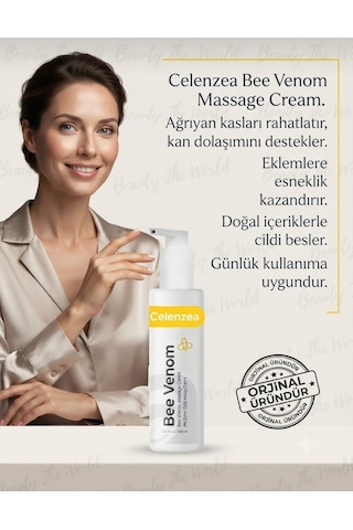 Arı Zehiri Özlü Masaj Kremi 100 Ml - Bel, Boyun, Sırt, Kas Ve Eklem Rahatlatıcı Özel Formül