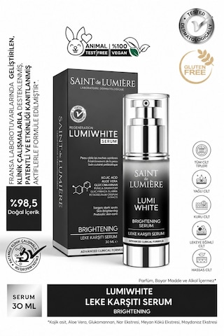 Lumıwhıte Leke Karşıtı, Cilt Tonu Eşitleyici Ve Aydınlatıcı Serum