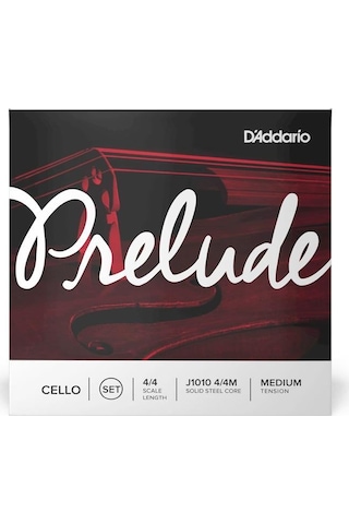 D'addario J101044m-b10 Prelude Çello Tel Seti 4/4 - 10'lu Paket