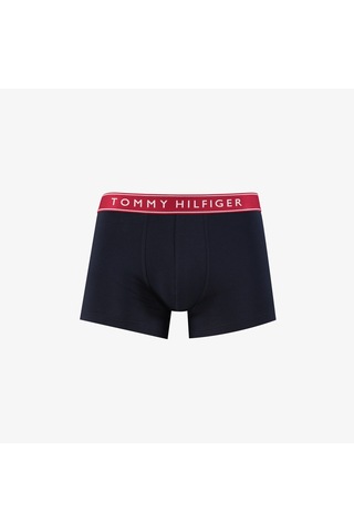 Tommy Hilfiger Lastikli Logolu Erkek Lacivert 3'lü Boxer Um0um03457 Lacivert