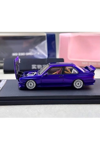 Mortal Model Bmw E30 M3 Group A Metallic Purple Mor Pleksi 1/64
