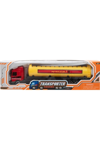 Express Wheels Transporter Die Cast Tanker Kamyon Kırmızı